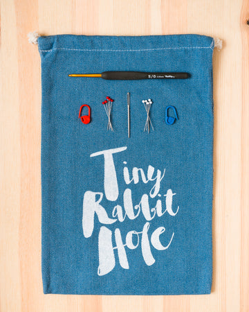 Basic Crochet Toolkit with Japan Tulip Hook (2.0 to 6.5mm)